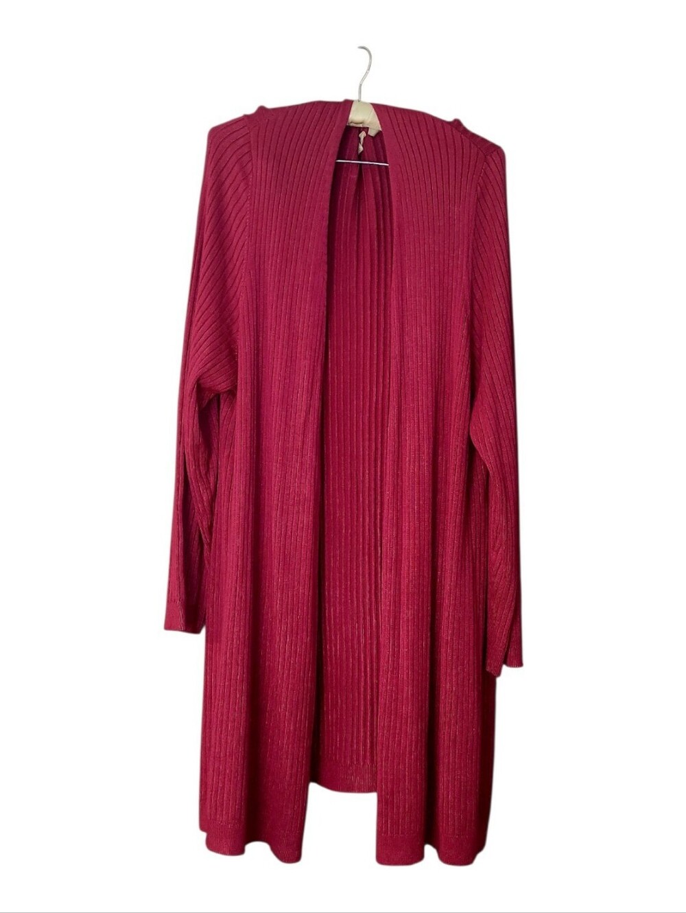 Soft Surroundings Colorful Long Open Cardigan Sweater 1X